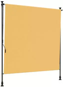 vidaXL Outdoor Rollo Sand 100 x 270 cm
