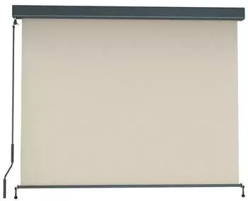 Paramondo Außenrollo 2000 inkl. Kassette & Kurbel 1,4x2,5m beige