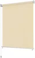 vidaXL Au&szlig;enrollo 100 x 140 cm Cremewei&szlig;