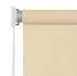 vidaXL Außenrollo 100 x 140 cm Cremeweiß
