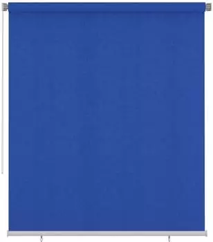 vidaXL Au&szlig;enrollo 200x230cm blau HDPE