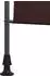 vidaXL Outdoor Rollo Braun 150 x 270 cm