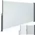 TecTake Seitenmarkise 160 x 300 cm Wetterfest Blickdicht 300 x 160 cm 300 x 9 x 160 cm Grau