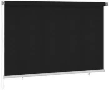 vidaXL Au&szlig;enrollo 220x140cm Schwarz (312947)