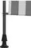 vidaXL Outdoor Rollo Anthrazit und Weiß 200 x 270 cm