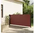 furnicato Seitenmarkise Ausziehbar 140x600 cm Braun