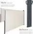 TecTake Doppel-Seitenmarkise 160 x 600 cm beige
