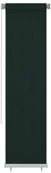 vidaXL Au&szlig;enrollo HDPE dunkelgr&uuml;n 60x230cm