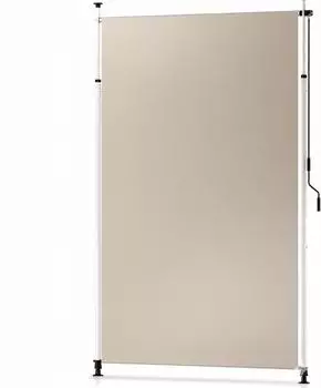 Sol Royal Klemmmarkise Senkrechtmarkise Au&szlig;en SolVision KM5 100x310cm Beige
