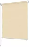 vidaXL Au&szlig;enrollo 200 x 140 cm Cremewei&szlig;