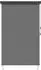 vidaXL Rollo Hellgrau 60 x 250 cm Stoff und Aluminium