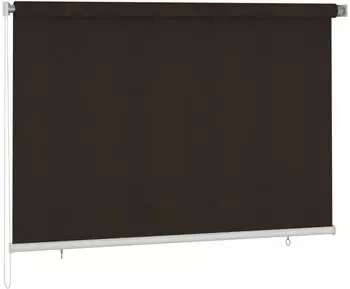 vidaXL Au&szlig;enrollo 220x140 cm Braun