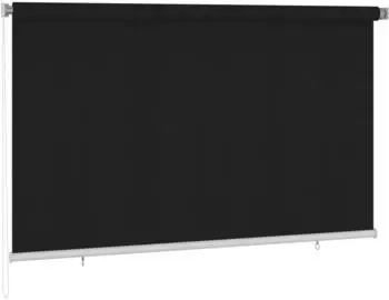 vidaXL Au&szlig;enrollo 240x140cm Schwarz (312948)