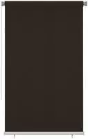 vidaXL Au&szlig;enrollo 140x230 cm Braun HDPE