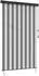 vidaXL Rollo Anthrazit und Weiß 180 x 250 cm Stoff und Aluminium