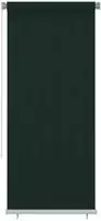 vidaXL Au&szlig;enrollo 100x230 cm Dunkelgr&uuml;n HDPE