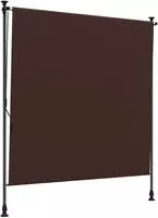 vidaXL Outdoor Rollo Braun 100 x 270 cm