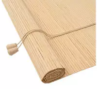 vidaXL Rollo Natur 90 x 160 cm Bambus