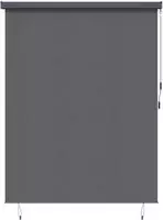 vidaXL Rollo Anthrazit 200 x 250 cm Stoff und Aluminium
