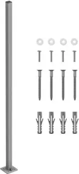 Songmics Standpfosten f&uuml;r Alu-Einzel-Seitenmarkise (GSA002)