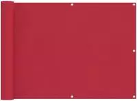 vidaXL Balkonsichtschutz Rot 75 x 200 cm