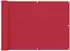 vidaXL Balkonsichtschutz Rot 75 x 200 cm 42030808