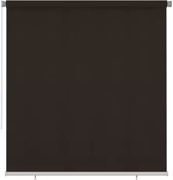 vidaXL Au&szlig;enrollo 220x230cm HDPE braun