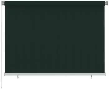 vidaXL Au&szlig;enrollo HDPE 200x140cm dunkelgr&uuml;n