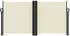 furnicato Seitenmarkise Ausziehbar 120x600 cm Creme