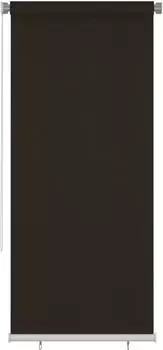 vidaXL Au&szlig;enrollo HDPE 100x230cm braun