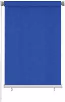 vidaXL Au&szlig;enrollo 105 (B) x 140 (H) cm Blau HDPE