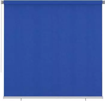 vidaXL Außenrollo HDPE 240x230cm blau