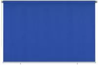 vidaXL Au&szlig;enrollo 355 (B) x 230 (H) cm Blau HDPE