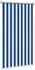 vidaXL Außenrollo 90% UV-Block Blau-weiß gestreift 100 x 230 cm HDPE