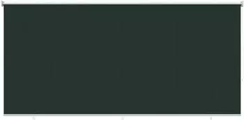 vidaXL Außenrollo 90% UV-Block Dunkelgrün 350 x 230 cm HDPE