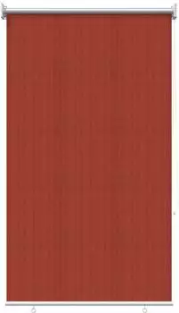 vidaXL Außenrollo 90% UV-Block Terrakotta 100 x 140 cm HDPE