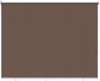 vidaXL Außenrollo 90% UV-Block Taupe 220 x 140 cm HDPE