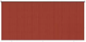vidaXL Au&szlig;enrollo 90% UV-Block Terrakotta 300 x 230 cm HDPE
