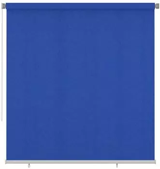 vidaXL Au&szlig;enrollo 225 (B) x 230 (H) cm Blau HDPE