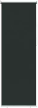 vidaXL Au&szlig;enrollo 90% UV-Block Dunkelgr&uuml;n 80 x 230 cm HDPE