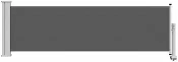 vidaXL Seitenmarkise 100 x 300 cm 100% Polyester Eisen Stahl