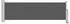 vidaXL Seitenmarkise 100 x 300 cm 100% Polyester Eisen Stahl