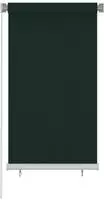 vidaXL Au&szlig;enrollo 85 (B)x140 (H) cm Dunkelgr&uuml;n HDPE