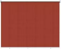 vidaXL Au&szlig;enrollo 90% UV-Block Terrakotta 180 x 140 cm HDPE