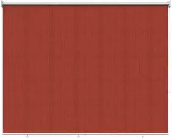 vidaXL Außenrollo 90% UV-Block Terrakotta 180 x 140 cm HDPE