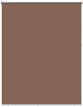 vidaXL Au&szlig;en-Rollo mit UV-Schutz, Polyester, taupe