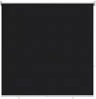 vidaXL Au&szlig;en-Rollos mit UV-Schutz Schwarz 100 x 230 cm (B x H)