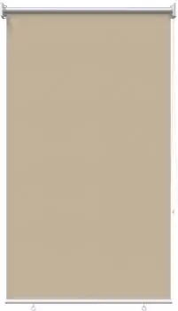 vidaXL Außen-Rollo mit UV-Schutz, beige, Polyester