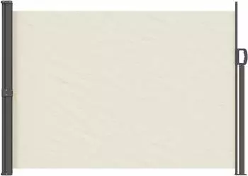 vidaXL Ausziehbare Seitenmarkise 140x300cm, creme (42035574)