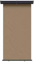 vidaXL Balkon Seitenmarkise 140 x 250 cm 100% Polyester Eisen Stahl